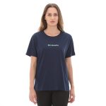 Columbia Cs0324 Csc W Centered Mını Logo Ss Tee Kadın T-Shirt Lacivert