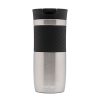 Contigo Byron Stainless Steel Termos 470 ml Gri – Shaker, Saklama Kabı ve Pillbox