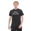Kappa Logo Cromen Tk Erkek T-Shirt Siyah