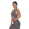 MuscleCloth Elise Sporcu Sütyeni Gri – Kadın Spor Giyim