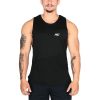 MuscleCloth Elite Kolsuz T-Shirt Siyah – Erkek Spor Giyim
