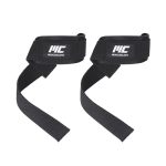 MuscleCloth Padded Lifting Straps Siyah – Fitness Eldivenleri