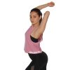 MuscleCloth Performance Kolsuz T-Shirt Pembe – Kadın Spor Giyim