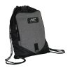 MuscleCloth Sackpack Spor Çanta Siyah Gri – Spor Çanta