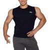 MuscleCloth Training Kolsuz T-Shirt Lacivert – Erkek Spor Giyim