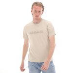 Napapijri S-Santıago Ss Erkek T-Shirt Krem