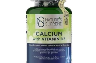 Nature’s Supreme Calcium with Vitamin D3 120 Tablet – ZMA&Mineraller