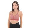 Nike W Nk Df Indy V-Neck Bra Kadın B&uuml;stiyer Turuncu