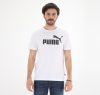 Puma Ess Logo Tee Erkek T-Shirt Beyaz