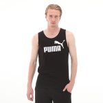 Puma Ess Tank  White Erkek T-Shirt Siyah