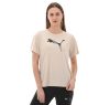 Puma Evostrıpe Tee Granola Kadın T-Shirt Krem