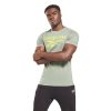 Reebok Big Logo Kısa Kollu T-Shirt Yeşil – Erkek Spor Giyim