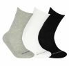 Skechers U Skx Padded Crew Cut Socks 3 Pack Unisex &Ccedil;orap Siyah