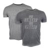 Supplementler No Sweat No Proof T-Shirt Gri Melanj – Erkek Spor Giyim