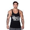 Supplementler.com Beast Mode Fitness Atleti Siyah – Erkek Spor Giyim