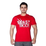 Supplementler.com Beast Mode T-Shirt Kırmızı – Fitness Aksesuarları