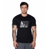 Supplementler.com Never Give Up T-Shirt Siyah – Erkek Spor Giyim