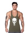 Supplementler.com Skull Fitness Atleti Yeşil – Erkek Spor Giyim