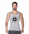 Supplementler.com Star Tanktop Gri – Erkek Spor Giyim