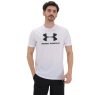 Under Armour Sportstyle Logo Ss Erkek T-Shirt Beyaz