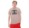 Under Armour Ua Abc Camo Boxed Logo Ss Erkek T-Shirt Kahve