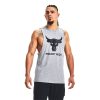 Under Armour Project Rock Brahma Bull Tank Atlet Gri Siyah – Erkek Spor Giyim