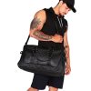 MuscleCloth Elite Kordonlu Spor Çanta Siyah – Spor Çanta