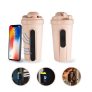 Blentra Mıknatıslı ve Telefon Tutuculu Shaker 750 ml Pembe – Shaker, Saklama Kabı ve Pillbox