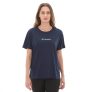 Columbia Cs0324 Csc W Centered Mını Logo Ss Tee Kadın T-Shirt Lacivert