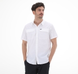 Columbia Sılver Rıdge 2.0 Short Sleeve Shırt Erkek G&ouml;mlek Beyaz