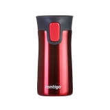 Contigo Pinnacle Watermelon Termos 300 ml Kırmızı – Shaker, Saklama Kabı ve Pillbox