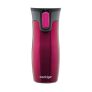 Contigo Westloop Raspberry Termos 470 ml Kırmızı – Shaker, Saklama Kabı ve Pillbox