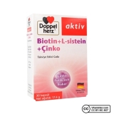 Doppelherz Aktiv Biotin + L-Sistein + Çinko 30 Kapsül