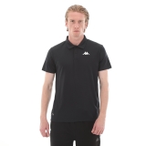 Kappa Kombat Poly Polo Tk Erkek T-Shirt Siyah