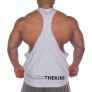 Kingsize Follow The King Antrenman Atleti Arka Baskılı Açık Gri Melanj – Erkek Spor Giyim