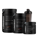 Kingsize Nutrition Beast Mode + Monster Pak + ZMA Complex Kombinasyonu – Vitaminler