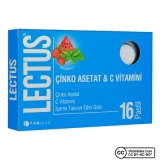 Lectus Çinko Asetat 16 Pastil