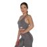 MuscleCloth Dora Sporcu Sütyeni Gri – Kadın Spor Giyim