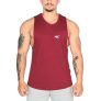 MuscleCloth Elite Kolsuz T-Shirt Bordo – Erkek Spor Giyim