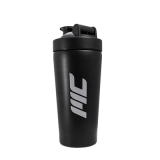 MuscleCloth Paslanmaz Çelik Shaker 739 ml Siyah – Shaker, Saklama Kabı ve Pillbox