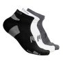 MuscleCloth Stay Fresh Çorap 3’Lü Paket Gri Beyaz Siyah – Erkek Spor Giyim
