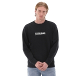 Napapijri B-Box C S 1 Erkek Sweatshirt Siyah