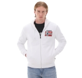 Napapijri B-Guıro Fzh Erkek Sweatshirt Beyaz