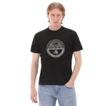 Napapijri S-Bollo Ss 1 Erkek T-Shirt Siyah