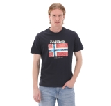 Napapijri S-Guıro Erkek T-Shirt Siyah