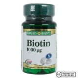 Nature’s Bounty Biotin 1000 Mcg 100 Tablet