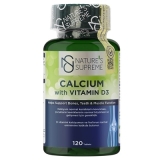 Nature’s Supreme Calcium with Vitamin D3 120 Tablet – ZMA&Mineraller