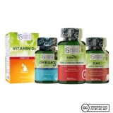 Nature’s Supreme Ester-C Çinko Omega-3 D3 Vitamini Seti
