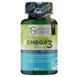 Nature’s Supreme Omega 3 1000 Mg 60 Kapsül – Omega 3&Balık Yağları