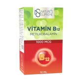 Nature’s Supreme Vitamin B12 1000 Mcg Methylcobalamin 10 mL Sprey – Vitaminler